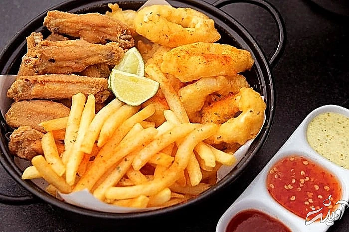مواد غذایی مضر برای ورم معده غذای چرب و سرخ کردنی